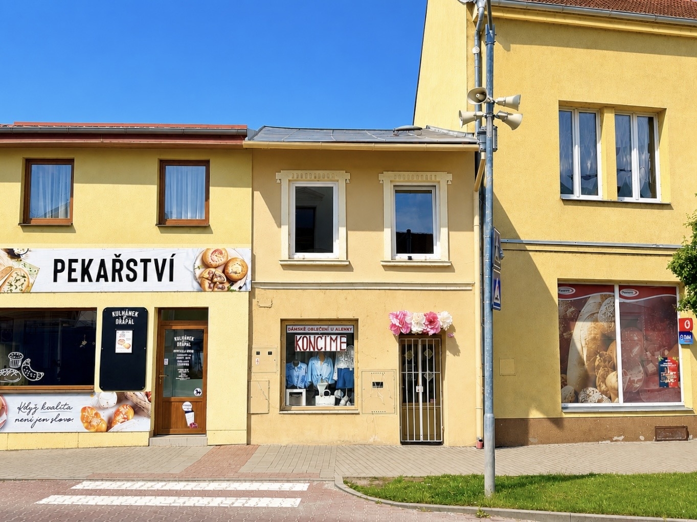 Pronájem bytu 1+kk v centru Pohořelic